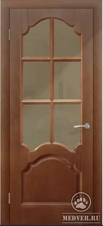 Межкомнатная дверь со стеклом 43